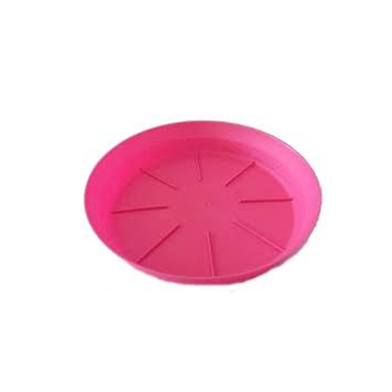 Pot dish 91mm plastic purple-null