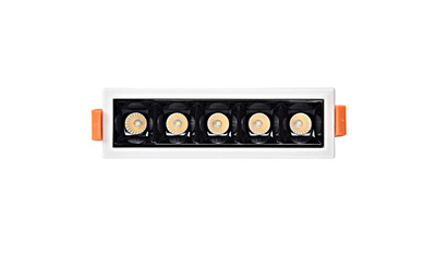 Sunlight led 10w mini linear recessed light dimmable 147x45mm