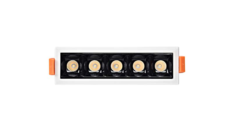 Sunlight led 10w mini linear recessed light dimmable 147x45mm, , medium-null