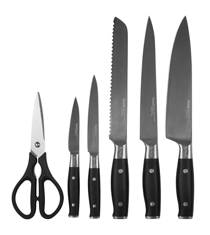 Product image: Ninja k32006eu knife block with sharpener set 6pcs, , medium-null