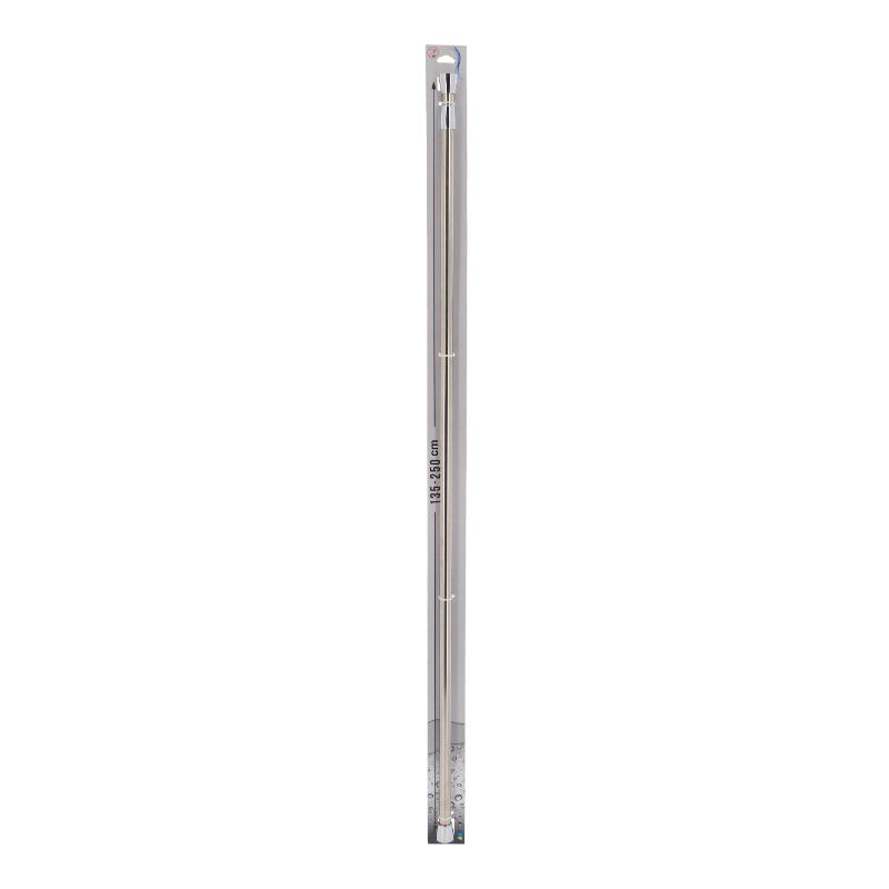 Tendance shower curtain rod 135-250cm stainless steel - grεy, , medium image number null
