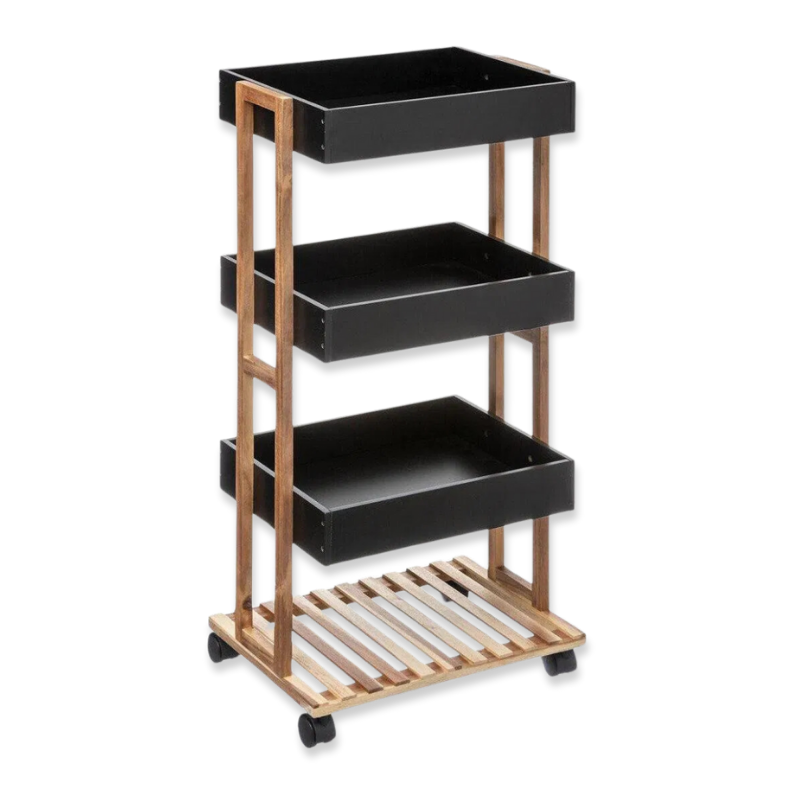 Product image: 5five dessert wooden trolley 4-tier, , medium-null