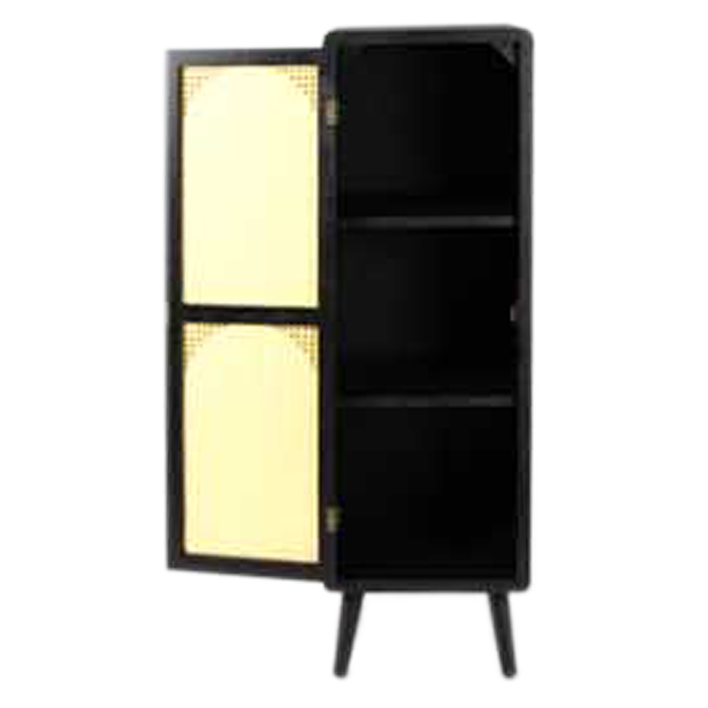Black wooden cabinet, , medium image number null