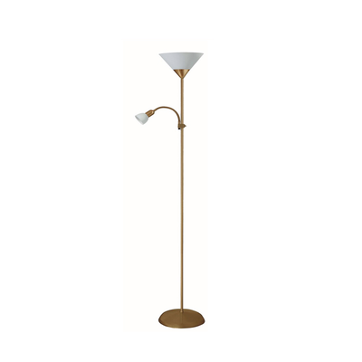 Action floor lighting e14 bronze/white, Bronze/white, medium