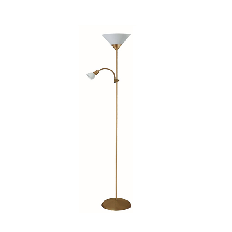 Action floor lighting e14 satin/white-null