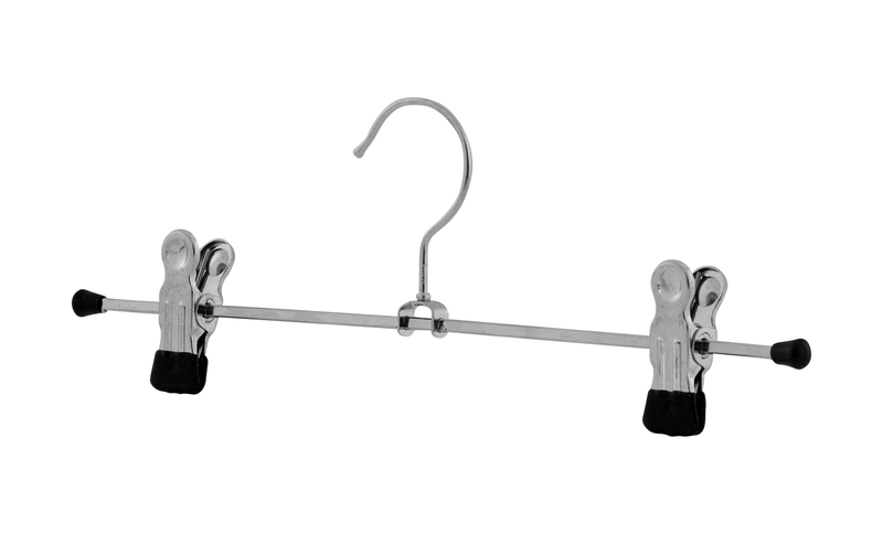 Mawa clothes hanger clip 30cm black 2pcs, , medium image number null