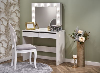 Hollywood dresser small white, White, medium