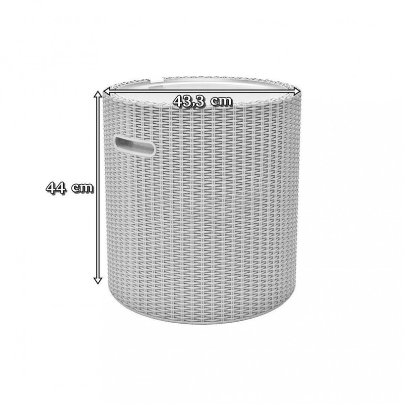 Keter cool stool 39l grey, , medium-null
