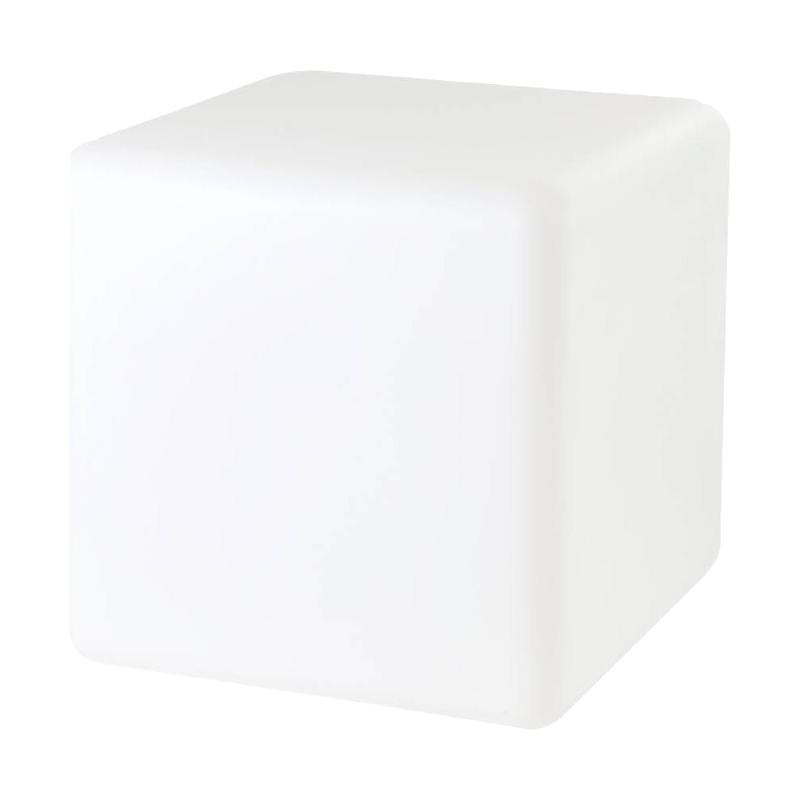 Eglo 'crosslink' 1xe27 (max.9w) floor light plastic white dimmable 806lm rgb+tw ip65 l400xw400xh400mm, , medium image number null
