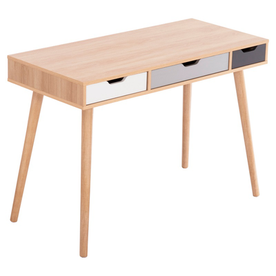 Γραφειο gaet 110x50x76.5cm - γκρι/μπεζ, , medium