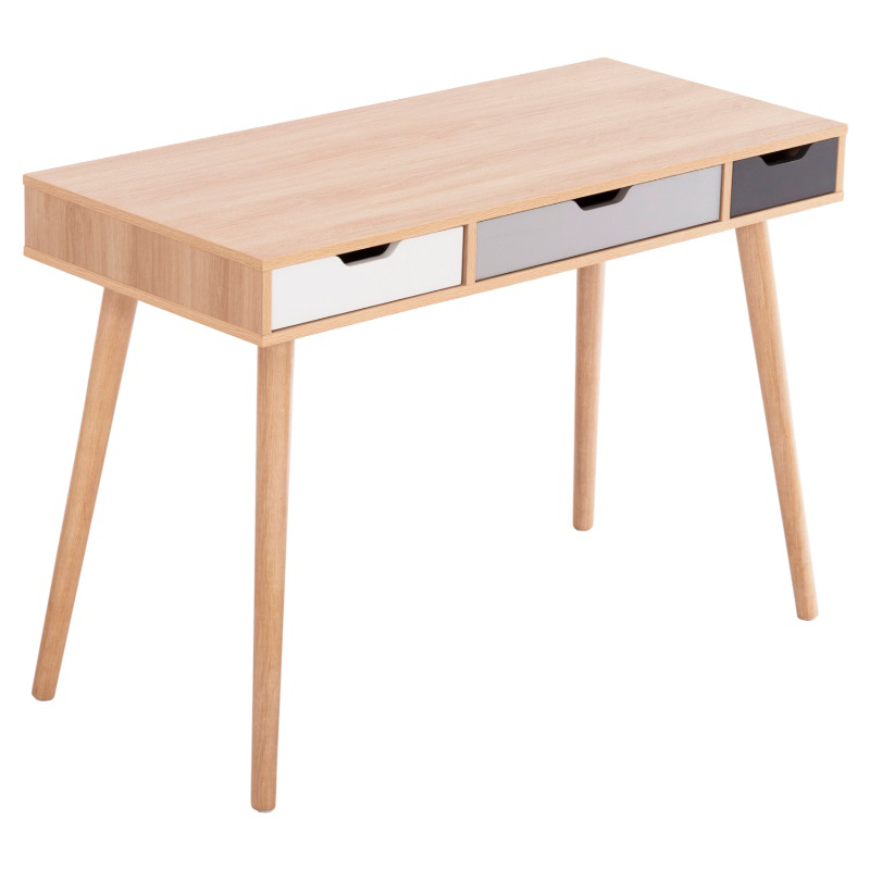Product image: Γραφειο gaet 110x50x76.5cm - γκρι/μπεζ, , medium-null