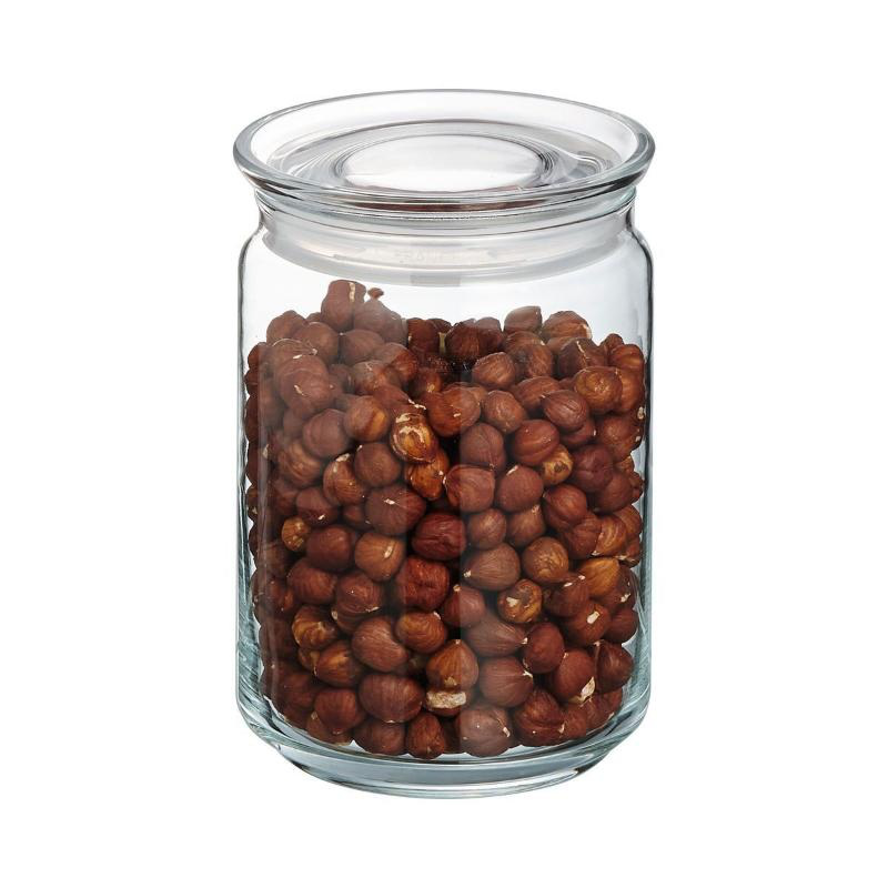 Luminarc pure jar storage jar with glass lid 1l, , medium-null