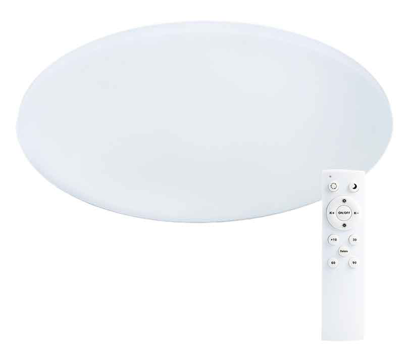 Product image: Sunlight led 36w ceiling light with remote control 3200lm cct dimmable ø500xh80mm, , medium-null