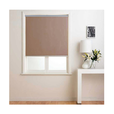 Roller blind blackout 260x220x32mm brown r014, Brown, medium