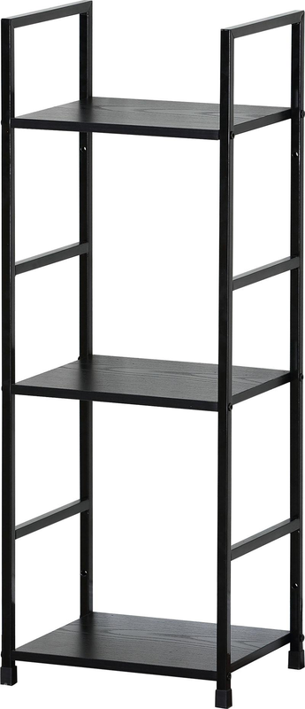 Algeria 3 tier shelf - black, , medium-null