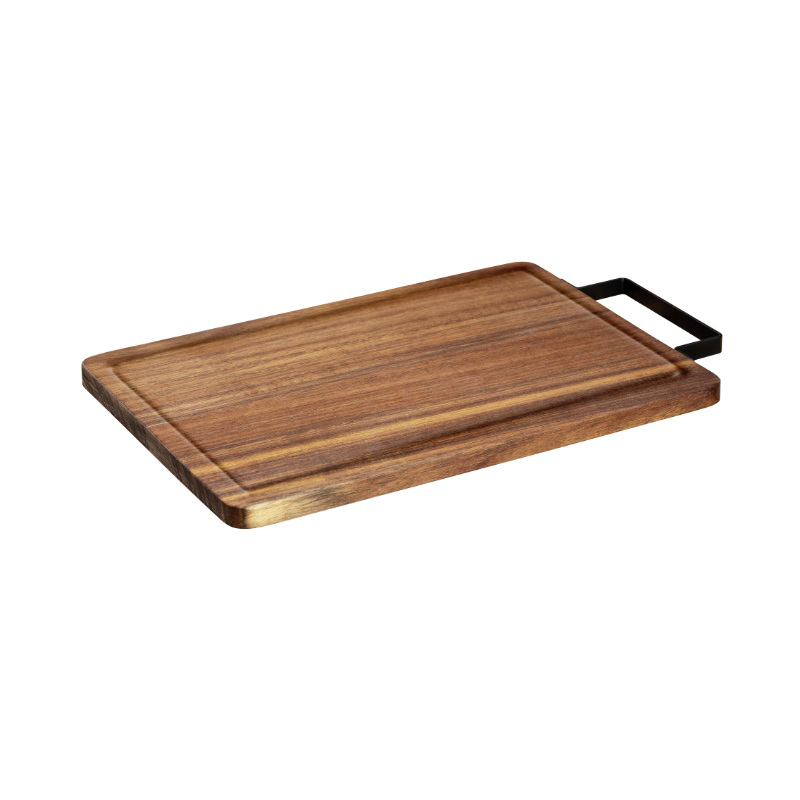 Wenko cutting board acacia 23x1x37cm, , medium-null