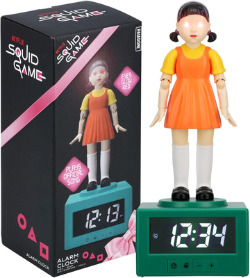 Paladone squid game spirits young hee alarm clock, , medium