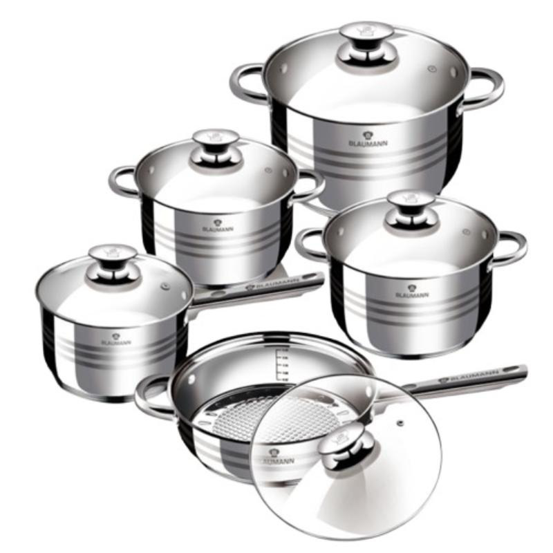 Blaumann jumbo cookware set 10pcs-null