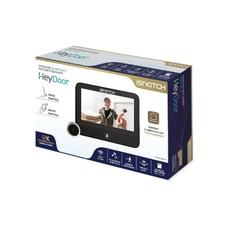 Gbc heydoor smart Wi-Fi peephole with monitor 4.3&rdquo;, , medium-null