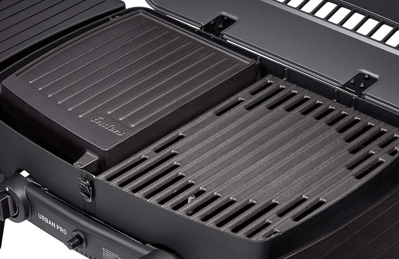 Enders® reversible cast iron grill plate 1/2 for urban and exploree series, , medium image number null