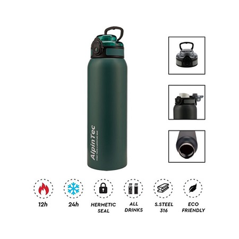 Alpin tec flask wayfarer 1l green, , medium-null