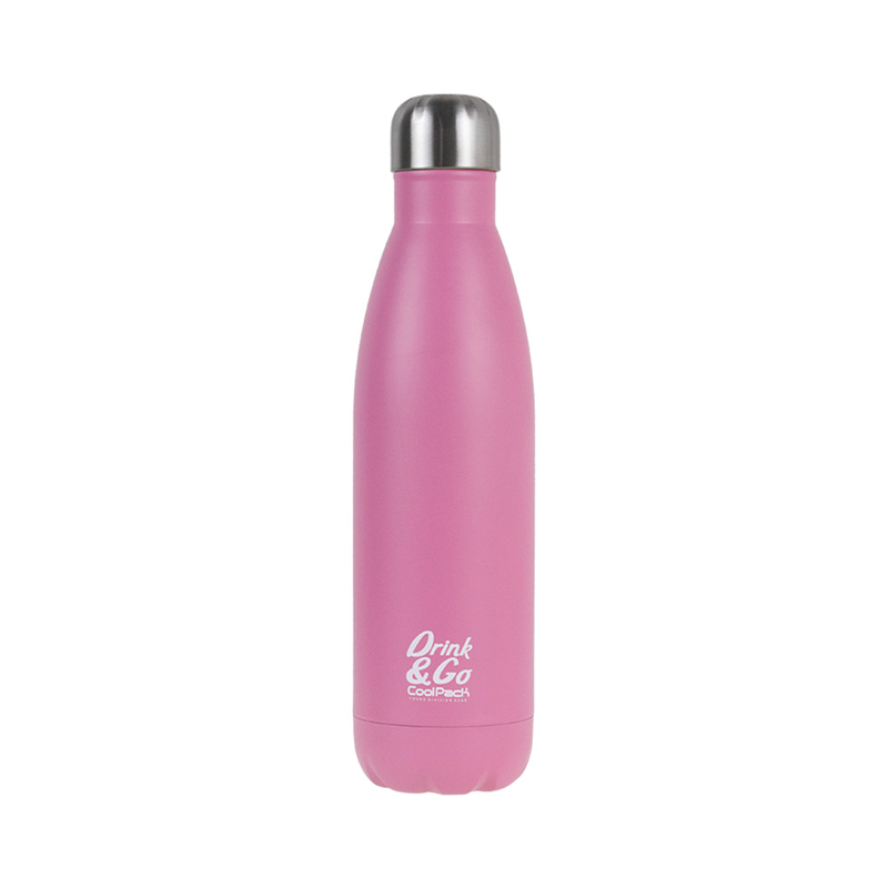 Coolpack - s/s water bottle pink, , medium-null