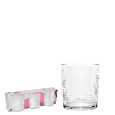 Cok glow tumbler 270ml 3pcs