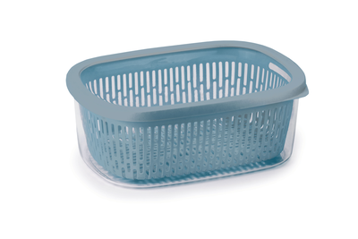 Snips aroma plastic food container 4l - blue