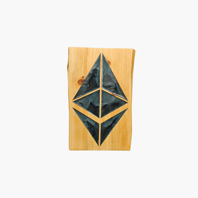 Ethereum crypto wall art, , medium