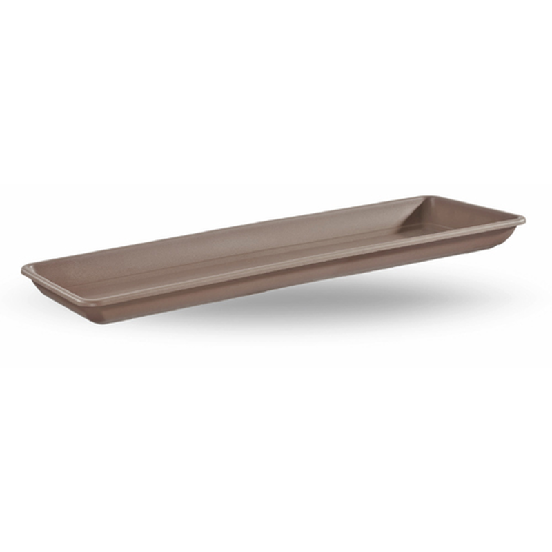 Veca plastic plate rectangular 60x20cm light grey, , medium image number null