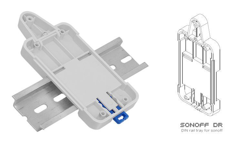 Sonoff dr din rail tray, , medium-null