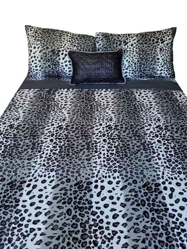 Jones essentials quilt 260x230cm leopard, , medium-null