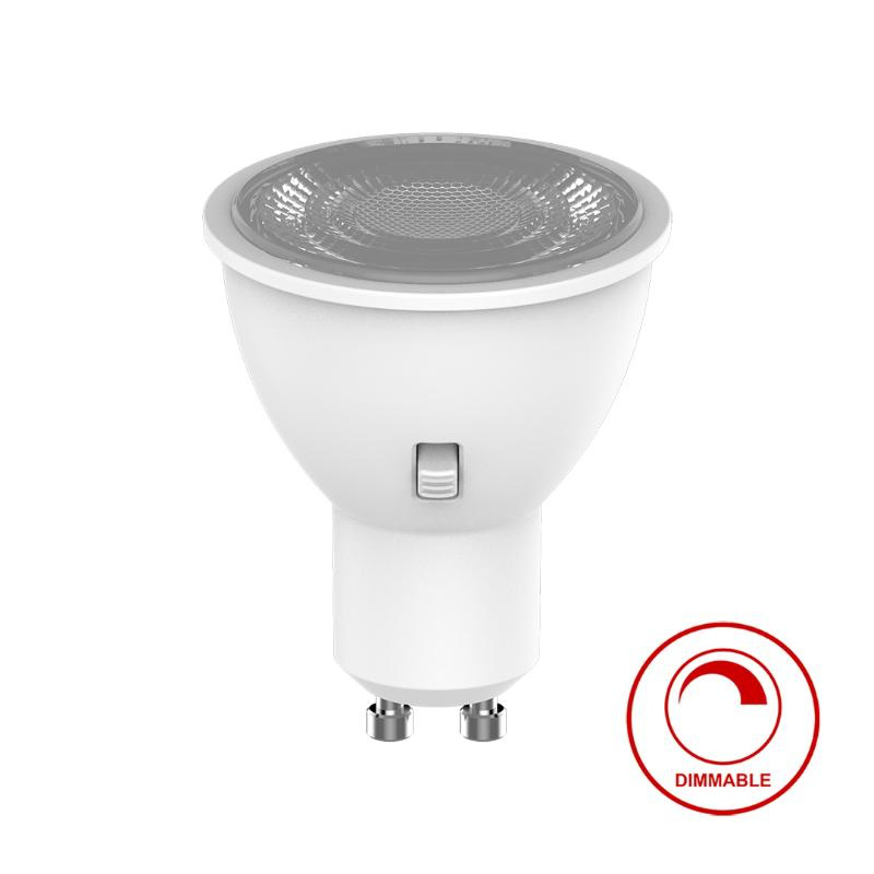Sunlight pro led 4.9w lamp gu10 dimmable 420lm 3cct (3000k/4000k/6500k) 60&deg;, , medium-null