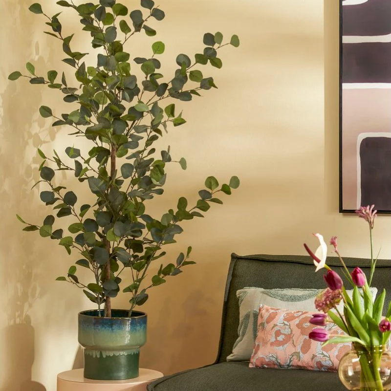 Product image: Mica eucalyptus artificial plant in pot 150x30cm, , medium-null