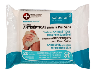 Salustar antiseptic wipes 20pcs