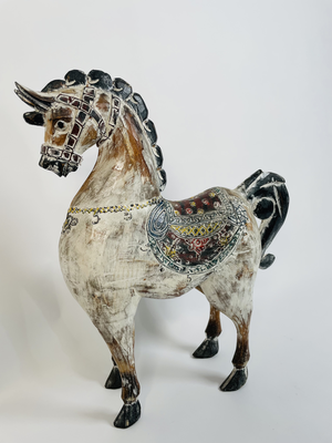 Wooden horse f, , medium