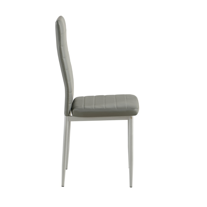 Emily dining chair - grey, , medium-null