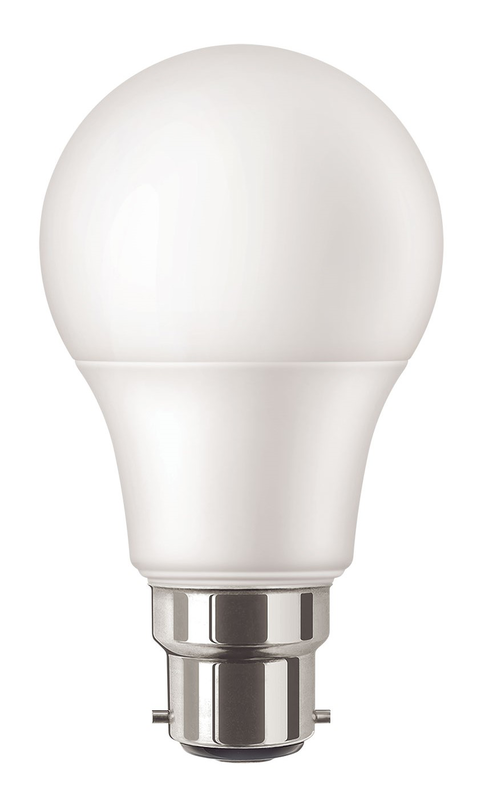 Mazda led lamp 60w a60 b22 warm white 2700k 827, , medium-null