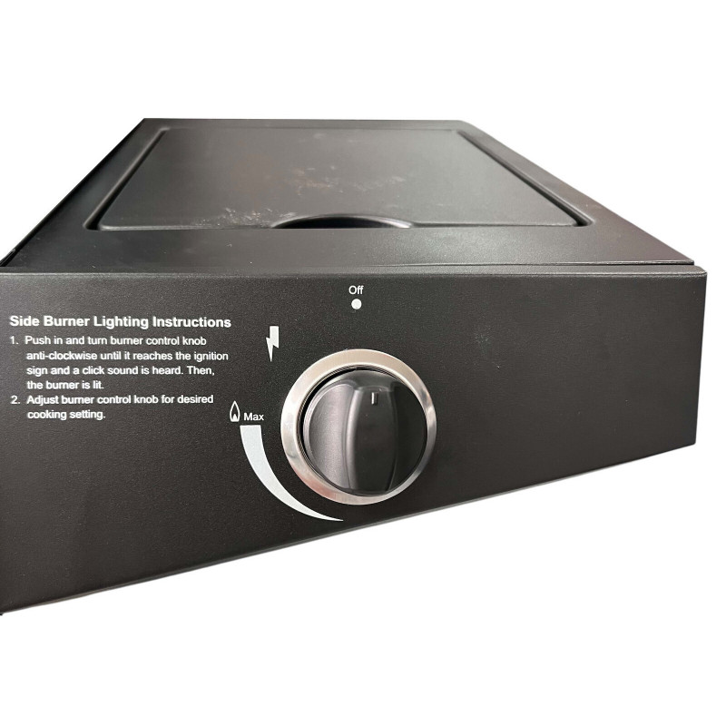 Kasanova gas grill with 6 pcs 15kw and side burner, , medium-null