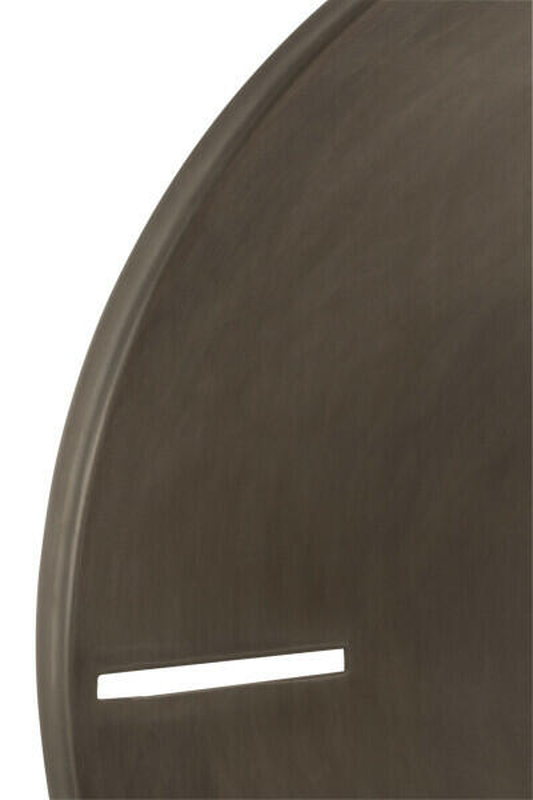 Product image: Clock metal dark grey, , medium-null