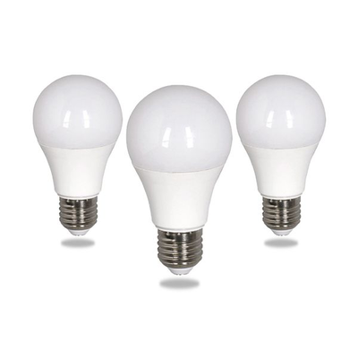 Led kοινή α60 9w ε27 6500k 3τμχ, White, medium