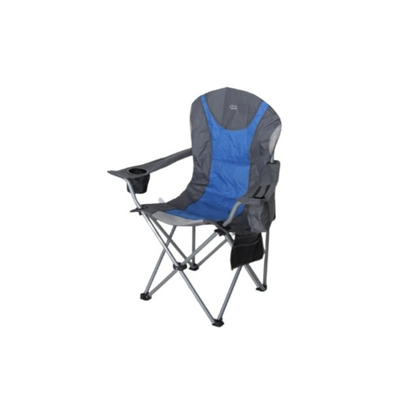Gobi camping folding chair - blue, , medium-null