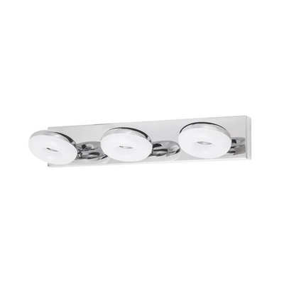 Beata bathroom wall lamp 3x5w chrome ip 44, , medium