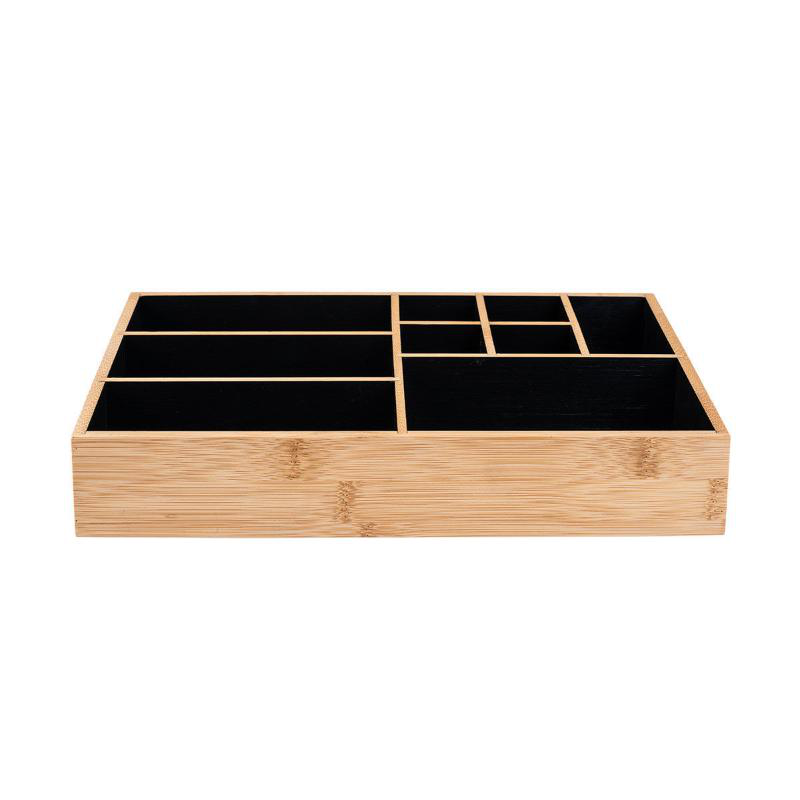 Estia bamboo essentials cosmetic organizer, , medium image number null