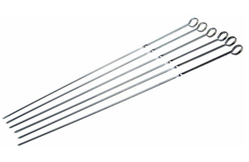 Set of 6 skewers 43cm by grillpro., , medium image number null