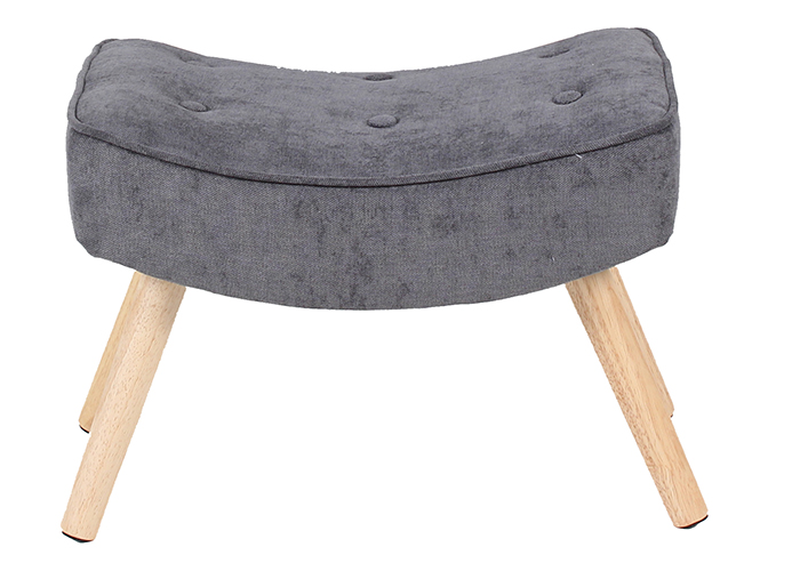 Product image: Nataly footstool - grey, , medium-null