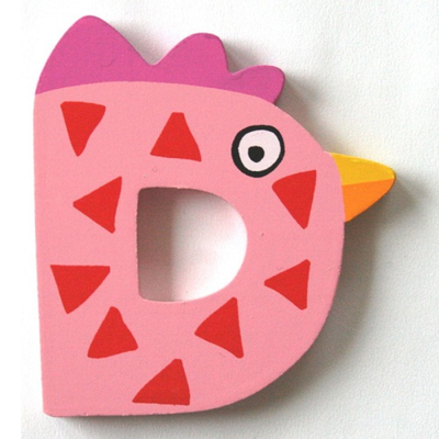 English letter d, , medium