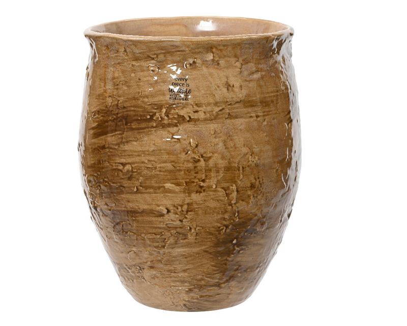 Vase earthenware reactive, , medium-null
