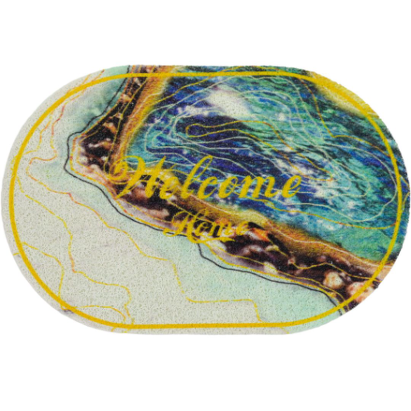 Floor mat abstract art #x01-null