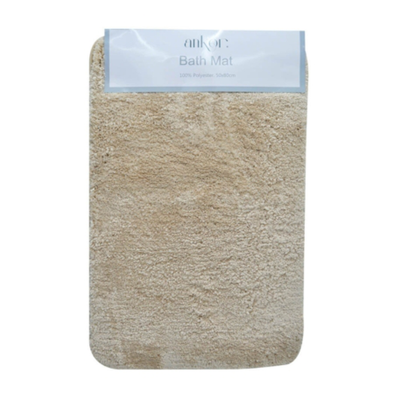Ankor bathrug mat xsoft 50x80cm beige, , medium-null